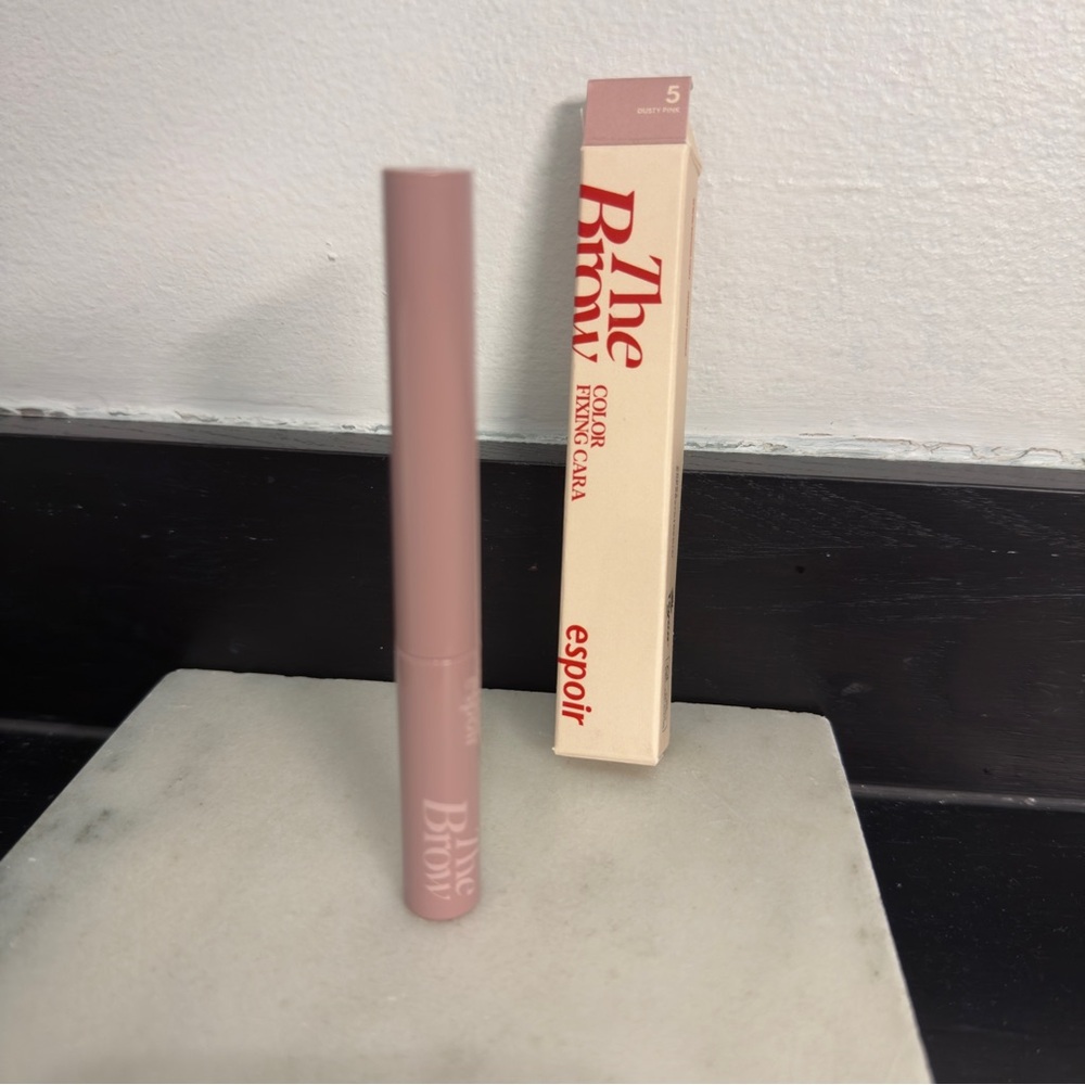 NWT - Espoir The Brow Color Fixing Cara #5 Dusty Pink Tinted Gell 0.1 Fl Oz - Picture 5 of 9